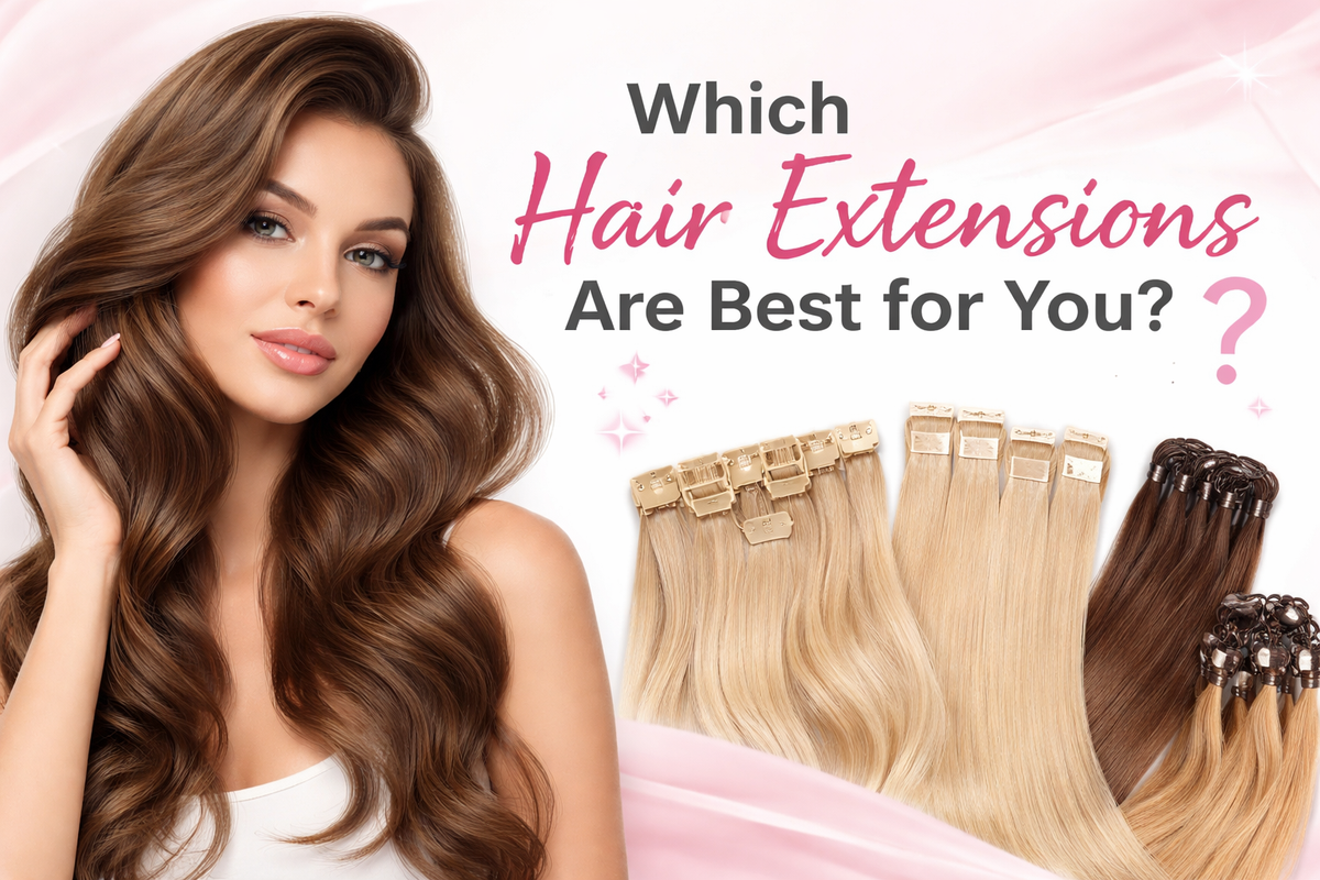 Which Hair Extensions Are Best for You? (Complete Guide 2026)