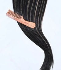 Back Weft Natural Black with Ash Blonde Extensions 200gms