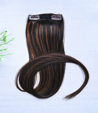 Set of 2 Black with Copper Highlights Seamless Side Patches