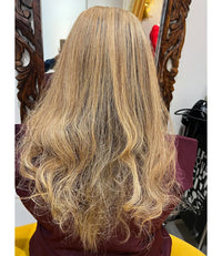 Italian Blonde Silk Topper in 4/4