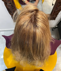Italian Blonde Silk Topper in 4/4