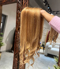 Italian Blonde Silk Topper in 4/4