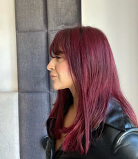 Burgundy Light Fringe