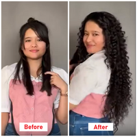 Half Head Wig