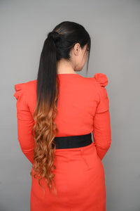 Brown Ombre Ponytail