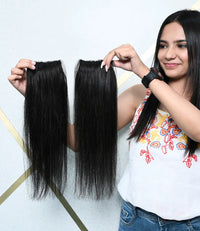 Set of 2 Seamless Natural Black Side Patches