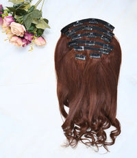 Set of 7 Global Hair Extensions - Copper - 200gms