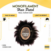 Monofilament Premium Hair Patch