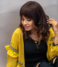 Hair Topper With Bangs