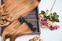 Set of 3 Global Hair Extensions - Golden Blonde - 200gms